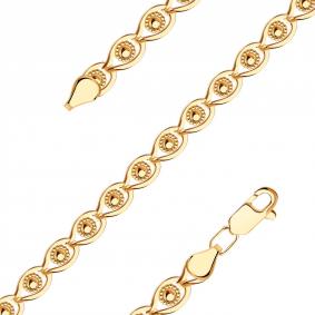 Золотой браслет ТД Эстет 01Б013166 01Б013166 фото