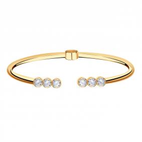 Золотой браслет ТД Эстет 01Б112864 с фианитом 01Б112864 фото