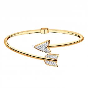 Золотой браслет ТД Эстет 01Б112905Р с фианитом 01Б112905Р фото