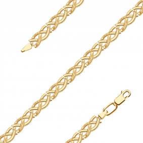 Золотой браслет плетение Фантазийное ТД Эстет 01Б710408 01Б710408 фото