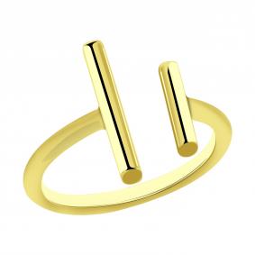 Кольцо из лимонного золота ТД Эстет 01К0313637 01К0313637 фото