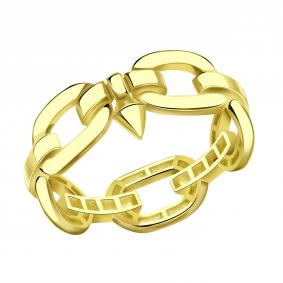 Кольцо из лимонного золота ТД Эстет 01К0315853 01К0315853 фото