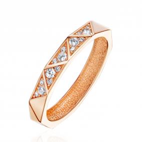 Золотое кольцо ТД Эстет 01К1115220S с фианитом 01К1115220S фото
