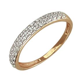 Золотое кольцо ТД Эстет 01К118970 с фианитом 01К118970 фото