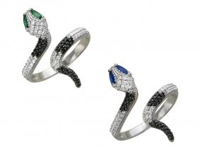 Золотое кольцо ТД Эстет 01К225989 с фианитом 01К225989 фото