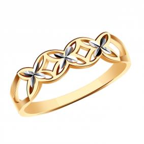 Золотое кольцо ТД Эстет 01К713684 01К713684 фото