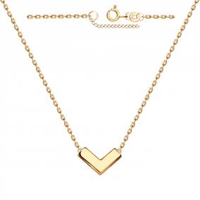 Золотое колье ТД Эстет 01Л012089 01Л012089 фото