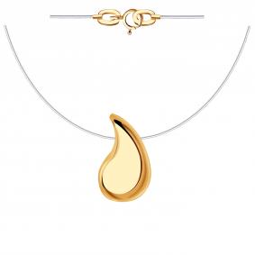 Колье на леске из золота ТД Эстет 01Л012337 01Л012337 фото