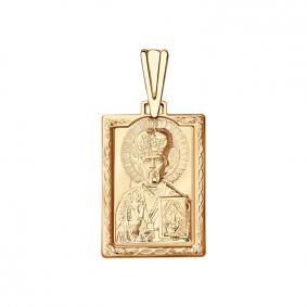 Золотая подвеска ТД Эстет 01П010470 01П010470 фото