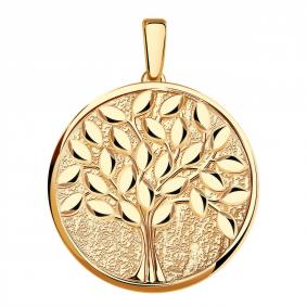 Золотая подвеска ТД Эстет 01П013891 01П013891 фото