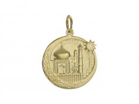 Подвеска из лимонного золота ТД Эстет 01П030481 01П030481 фото