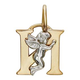 Золотая подвеска-буква И ТД Эстет 01П06399И 01П06399И фото
