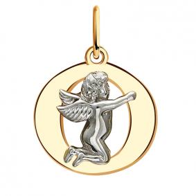 Золотая подвеска-буква О ТД Эстет 01П06399О 01П06399О фото