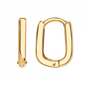 Золотые серьги ТД Эстет 01С0114063S 01С0114063S фото