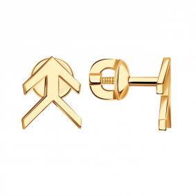 Золотые серьги ТД Эстет 01С0114383 01С0114383 фото