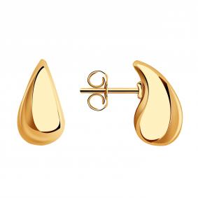 Золотые серьги ТД Эстет 01С0115298S 01С0115298S фото