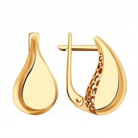 Золотые серьги ТД Эстет 01С0115399 01С0115399 фото