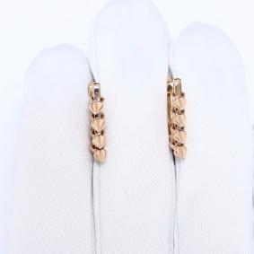 Золотые серьги ТД Эстет 01С0115852 01С0115852 фото