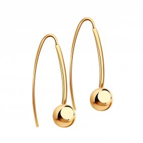Золотые серьги ТД Эстет 01С015189 01С015189 фото