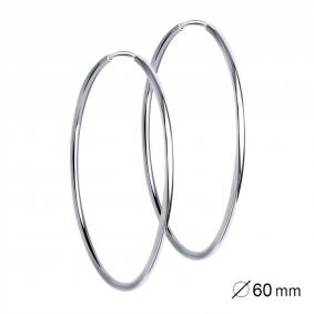 Серьги из белого золота ТД Эстет 01С020396 01С020396 фото