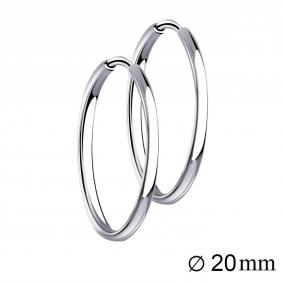 Серьги из белого золота ТД Эстет 01С0211753 01С0211753 фото
