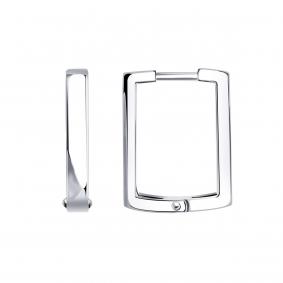 Серьги из белого золота ТД Эстет 01С0214058 01С0214058 фото