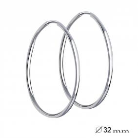 Серьги из белого золота ТД Эстет 01С024727 01С024727 фото