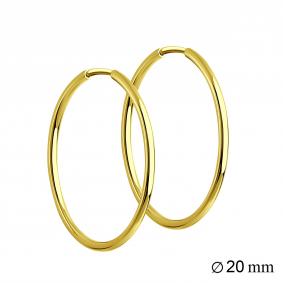 Серьги из лимонного золота ТД Эстет 01С030414 01С030414 фото