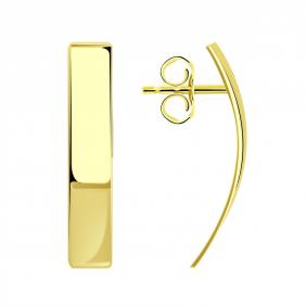 Серьги из лимонного золота ТД Эстет 01С0313092 01С0313092 фото