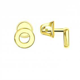 Серьги из лимонного золота ТД Эстет 01С0313269 01С0313269 фото