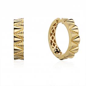 Серьги из лимонного золота ТД Эстет 01С0315318 01С0315318 фото