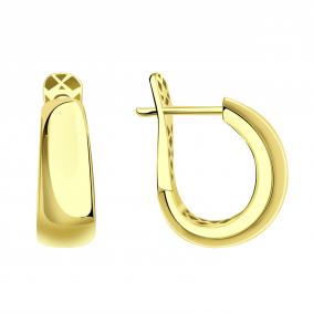 Серьги из лимонного золота ТД Эстет 01С0315475 01С0315475 фото