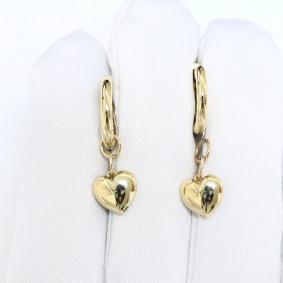 Серьги-трансформеры из лимонного золота ТД Эстет 01С0316036 01С0316036 фото