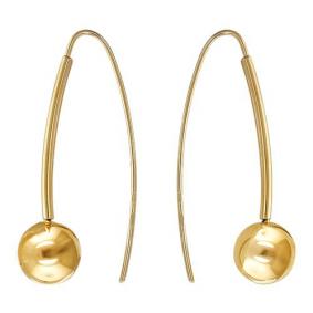 Золотые серьги ТД Эстет 01С035189 01С035189 фото