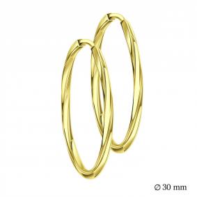 Серьги из лимонного золота ТД Эстет 01С035681 01С035681 фото