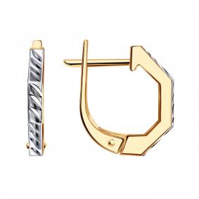 Золотые серьги ТД Эстет 01С7114009 01С7114009 фото