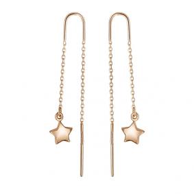 Золотые серьги ТД Эстет 01С718499 01С718499 фото