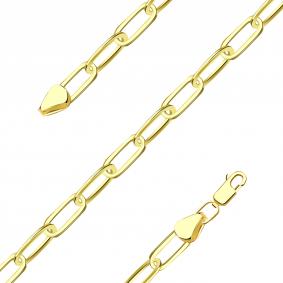 Цепь плетение Фантазийное из лимонного золота ТД Эстет 01Ц032991 01Ц032991 фото