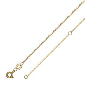 Цепь плетение Якорное из лимонного золота ТД Эстет 01Ц7300235R 01Ц7300235R фото