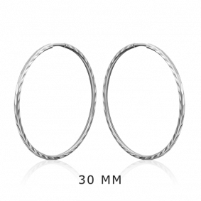 Серьги из белого золота Platina 02-0074-03-000-1120-19 02-0074-03-000-1120-19 фото