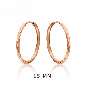 Золотые серьги Platina 02-0074-33-000-1110-19 02-0074-33-000-1110-19 фото