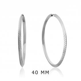 Серьги из белого золота Platina 02-0074-43-000-1120-19 02-0074-43-000-1120-19 фото