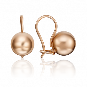 Золотые серьги Platina 02-3556-00-000-1110-01 02-3556-00-000-1110-01 фото