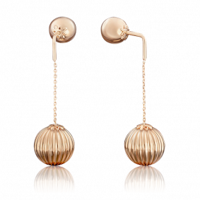 Золотые серьги Platina 02-3572-00-000-1110-01 02-3572-00-000-1110-01 фото