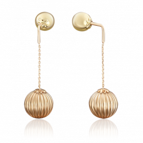 Серьги из комбинированного золота Platina 02-3572-01-000-1113-01 02-3572-01-000-1113-01 фото