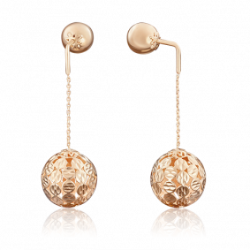 Золотые серьги Platina 02-3573-00-000-1110-01 02-3573-00-000-1110-01 фото