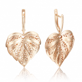 Золотые серьги Platina 02-3661-00-000-1110-65 02-3661-00-000-1110-65 фото