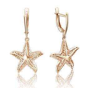 Золотые серьги Platina 02-3697-00-000-1110-48 02-3697-00-000-1110-48 фото