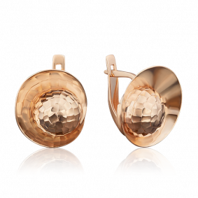 Золотые серьги Platina 02-3782-00-000-1110-04 02-3782-00-000-1110-04 фото