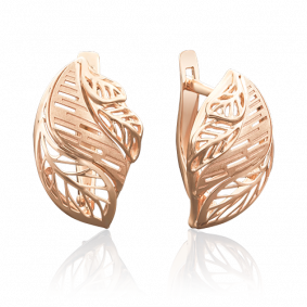 Золотые серьги Platina 02-3909-00-000-1110-48 02-3909-00-000-1110-48 фото